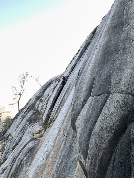 Rope solo lap on MG1