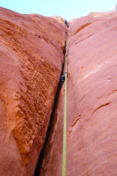 Thin hands crack at top of Pitch 2.