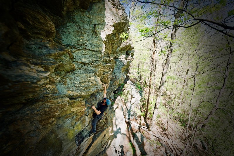 Rock Climbing in Melrose Mtn. Climbing Park, 1. Southern Mountains Region