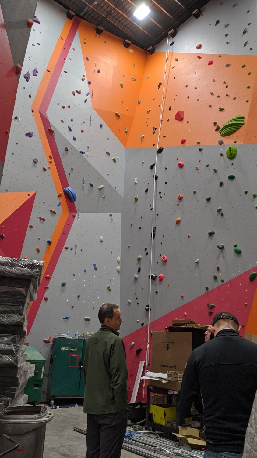 The Commons climbing gym, in Boise, Idaho