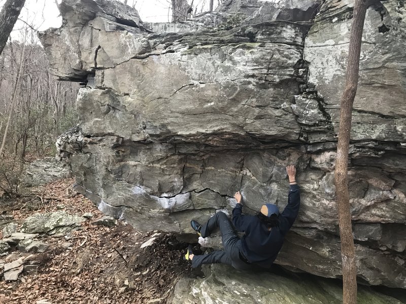 Climb Triple Sex Moores Wall