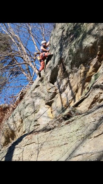 Pulling crux on Cougar Leverage
