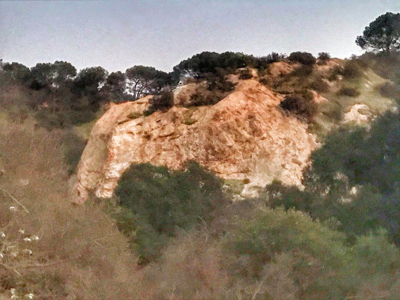 Bouldering in Bronson Canyon/The Bat Cave, Los Angeles Basin