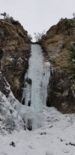 The Tube as seen from the approach ice.