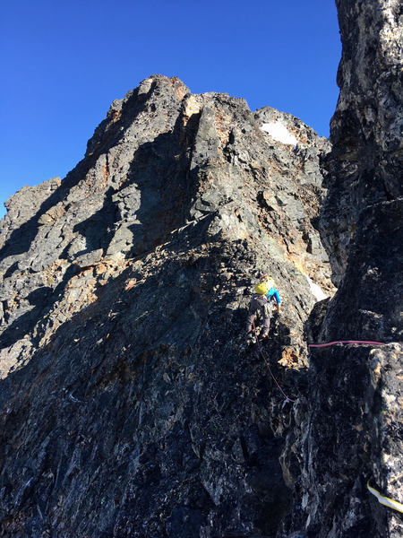 leading the second half of the knife edge