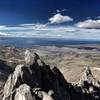 Great view across Lago General Carrera and into Argentina from the summit of Cerro Colorado