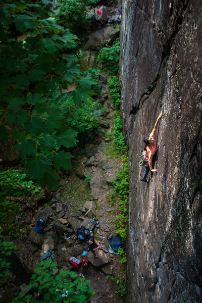 Lucia on the Sport Route