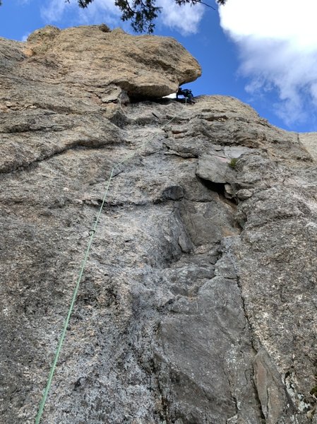 The start of the route.