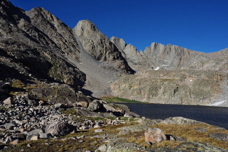 Rock Climbing in Mount Woolsey, Cloud Peak Wilderness Area