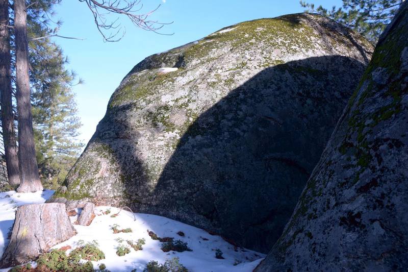 Double Boulders, Beached Whale Boulders, Lyons Reservoir Mountain Bike