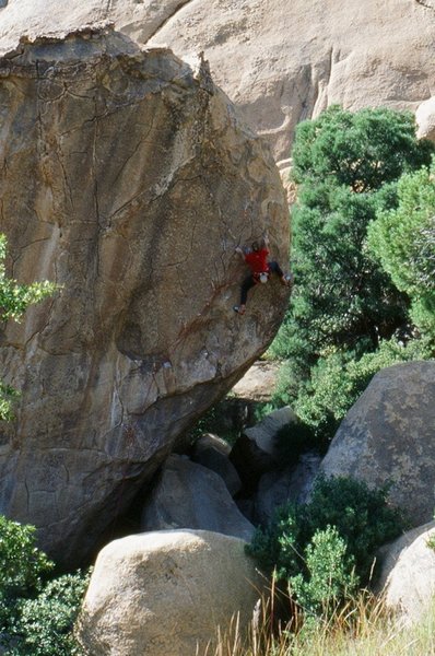 A cool boulder for sure. Photo: H. D'Autremont