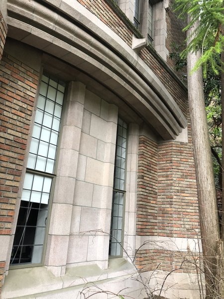 The stellar problem on Anderson Hall.