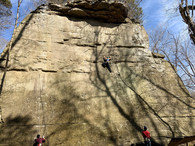 Rock Climb The Flail, *Jackson Falls