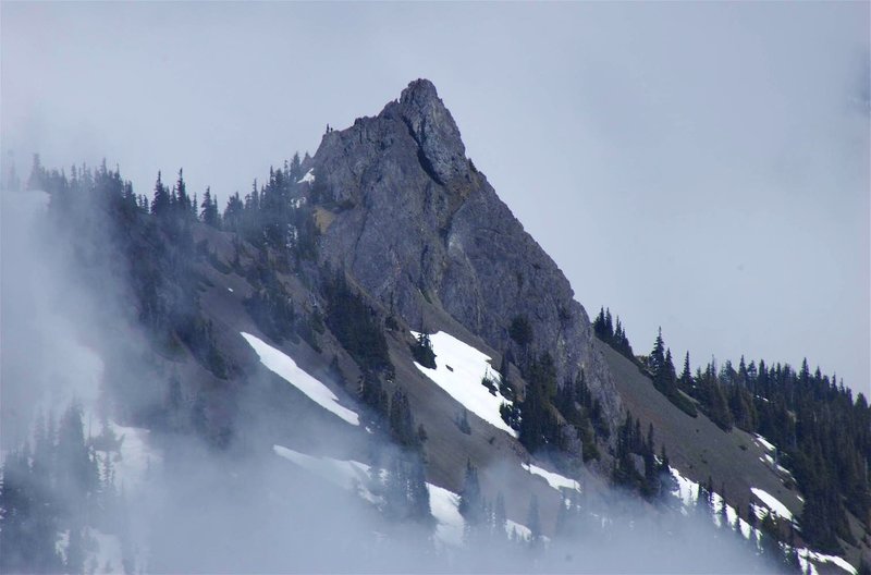 Rock Climbing in Steeple Rock, Olympics & Pacific Coast