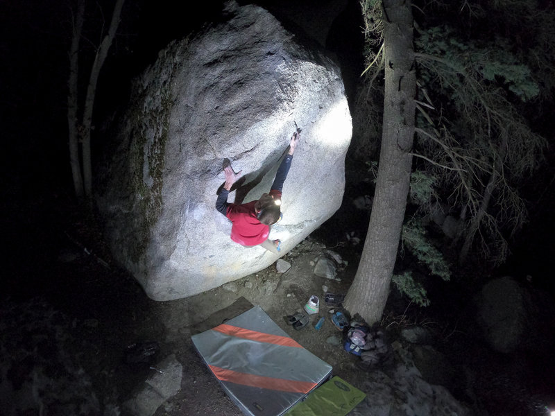 Night Sesh 2019 - still shot from GoPro
