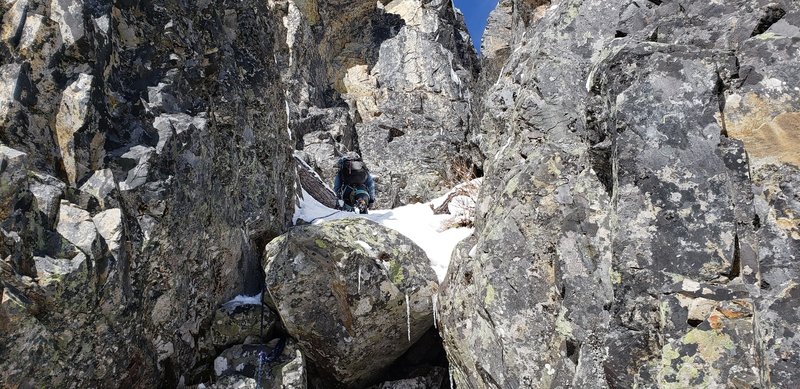 1st chockstone