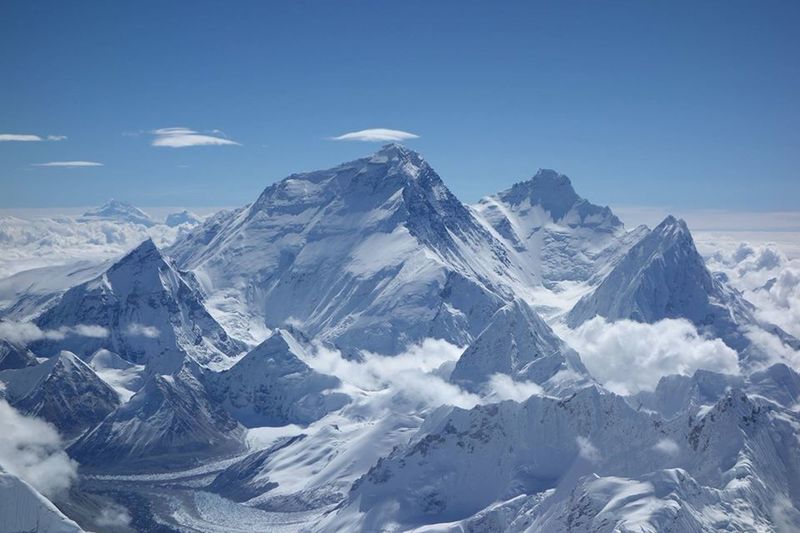 Chomolungma from Cho Oyu summit