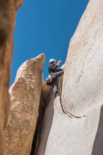 Exiting the lower section