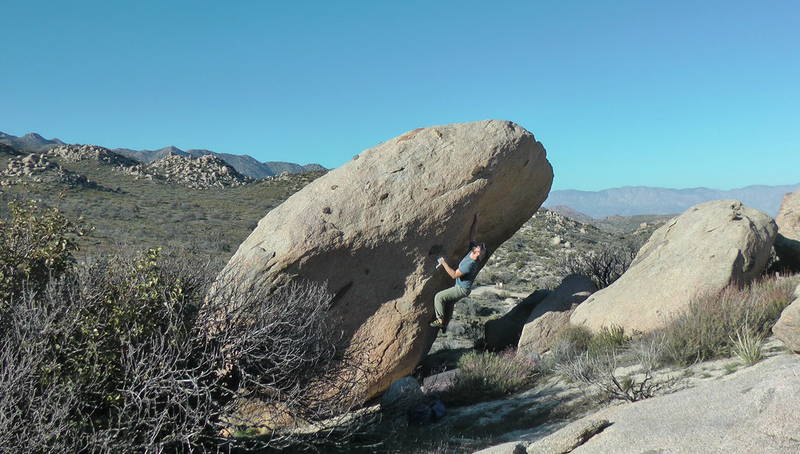 Exotic overhang in Culp Valley