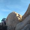 Glory Dome from the base of Dihedral Rock, Joshua Tree NP