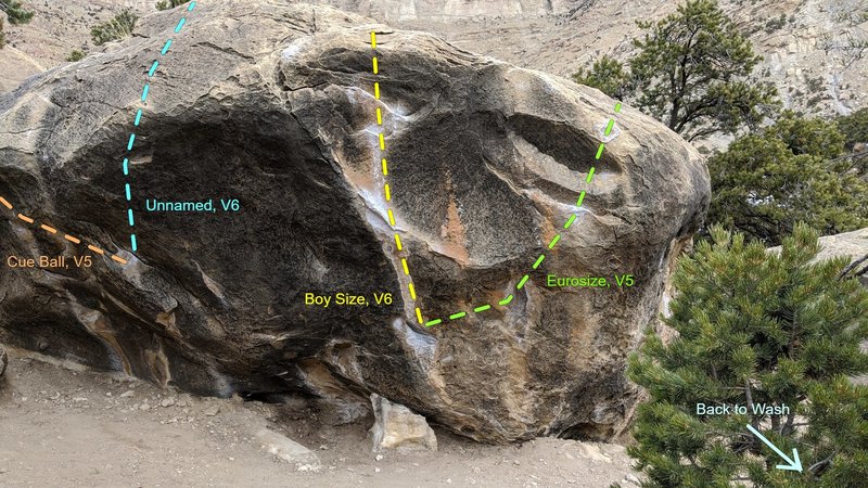 Boy Size Boulder