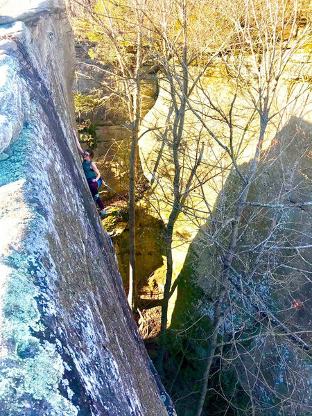 Top crux