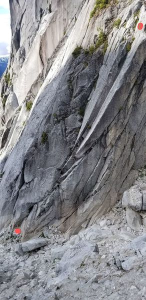 Start of the climb