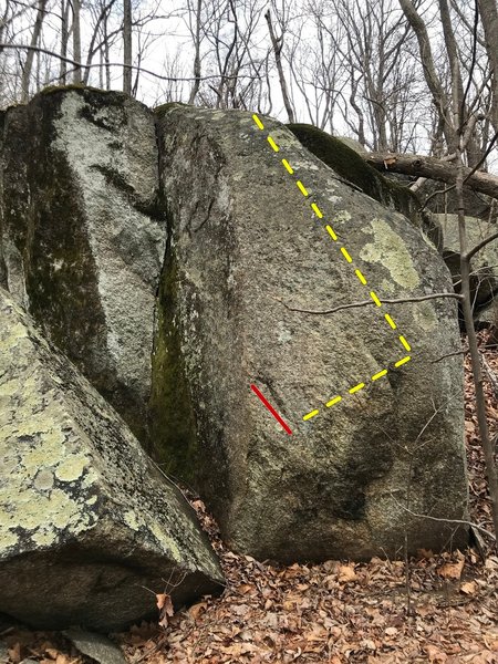 Approximate line of Hellbent