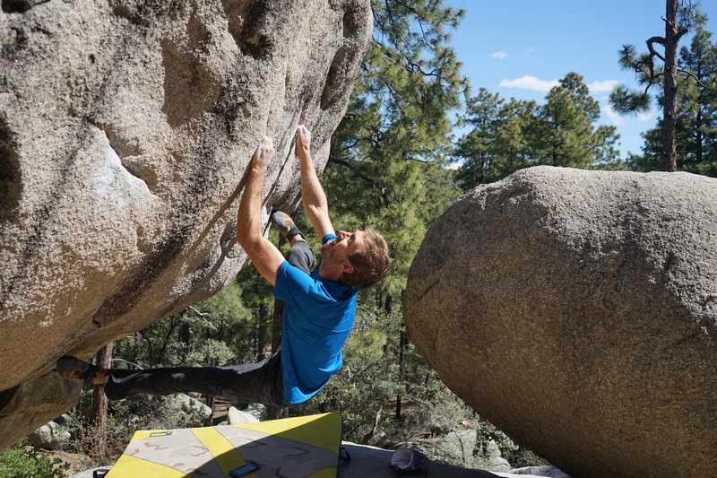 Sharp rock, good holds, amazing movement -- do it!