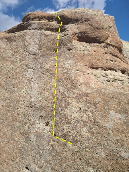 This picture shows the full route.