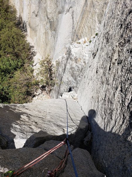 Rock Climb Delectable Pinnacle, Left, Yosemite National Park