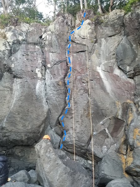 Isaribi Crack Right 漁火クラック(右)5.10c