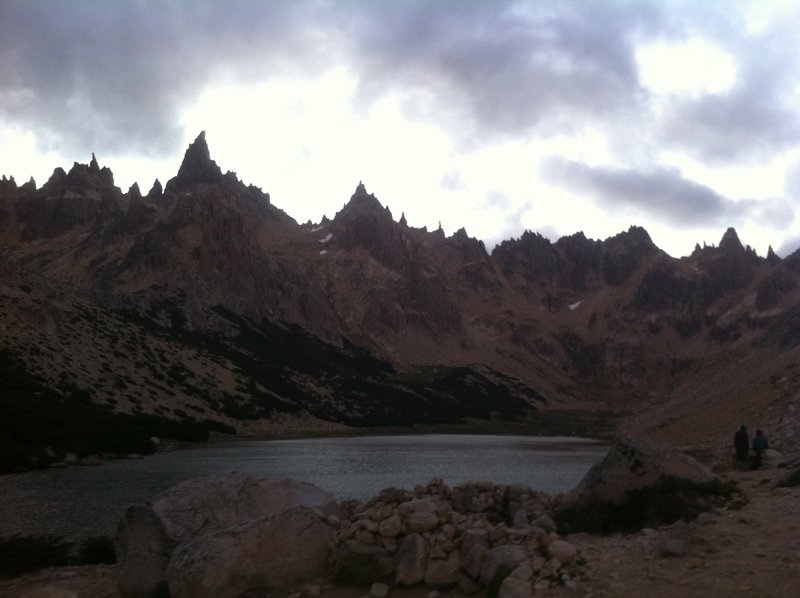 Taken near Refugio Frey. The tallest spire is Principal.