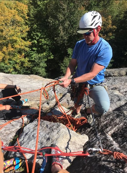 Simul Climbing rope management