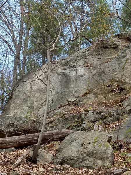 A second slab a little off the trail