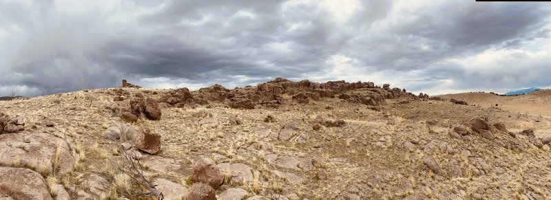 This is the front face of the Nephi boulders, just past the parking area. Just to wet your taste for the place.