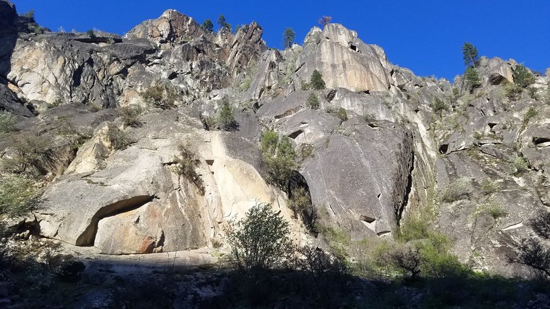 Lil Nubbin Rock on the left and Moon Crazed on the right.