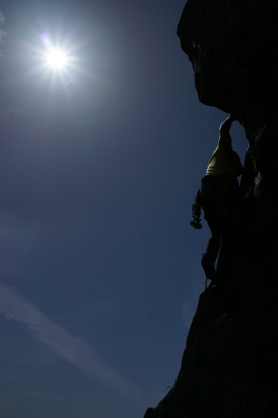Old Kenny "Stay Up Late" Wall running into the sun on High Anxiety