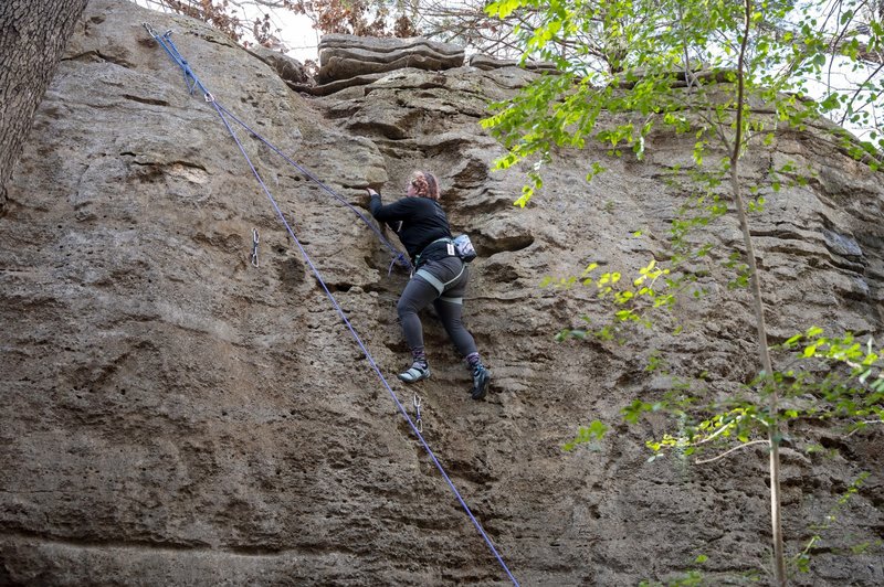 Rock Climb Community Angle, Tulsa Area