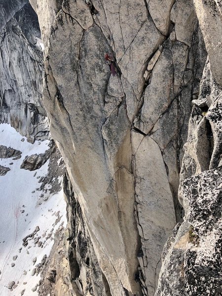 Climbers on McTeck graciously shared this picture of me on PFD.