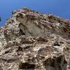 Looking up from below the bela ledge. It is a bit of a hike, for ibex standards that is, but it is an incredible climb!