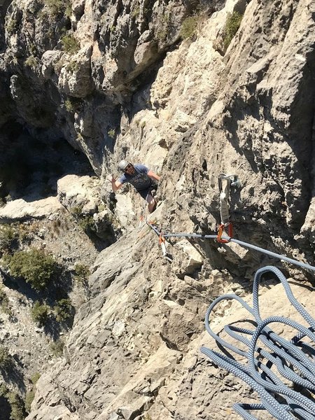 Bryce hangs loose on Pitch 3's roof