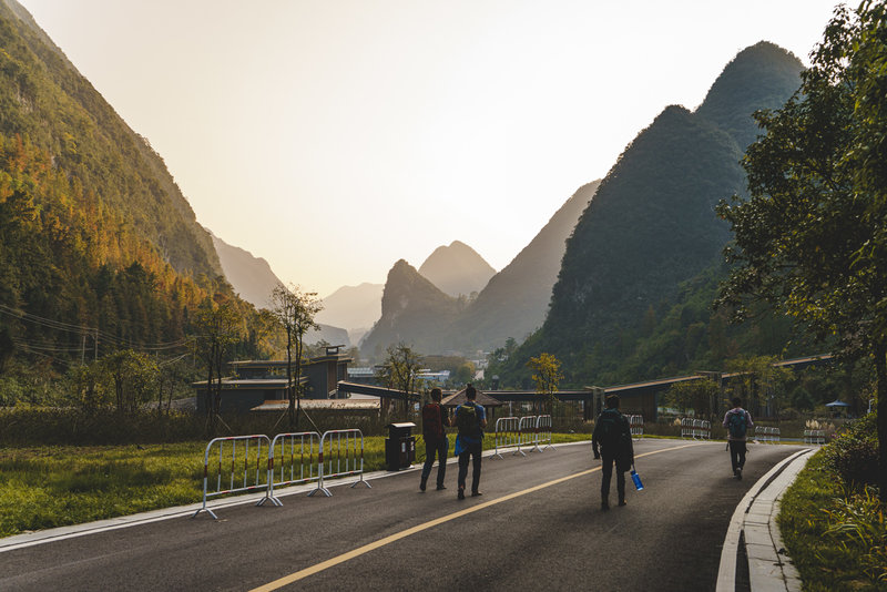Walking back to the hostel from the park boundary, absolutely beautiful place. Nov. 2019 Photo by Gerald Situ