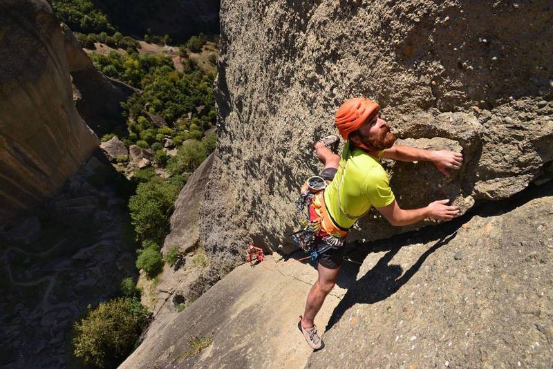 Sean Villanueva on Corner of Madness (Photo by G. Vallot).