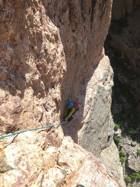 Ryan Dresser navigating the .8 R peg after the technical corner.