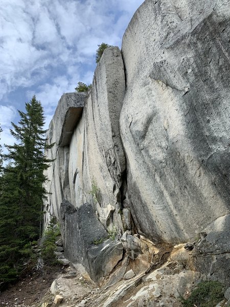 West Face of White Rock