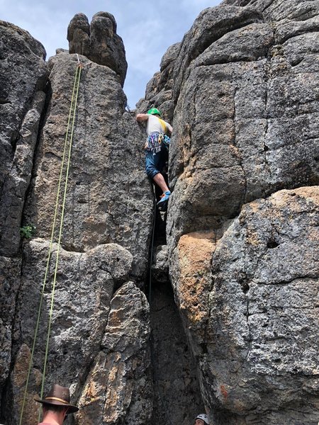 Topping out on Grotto Two