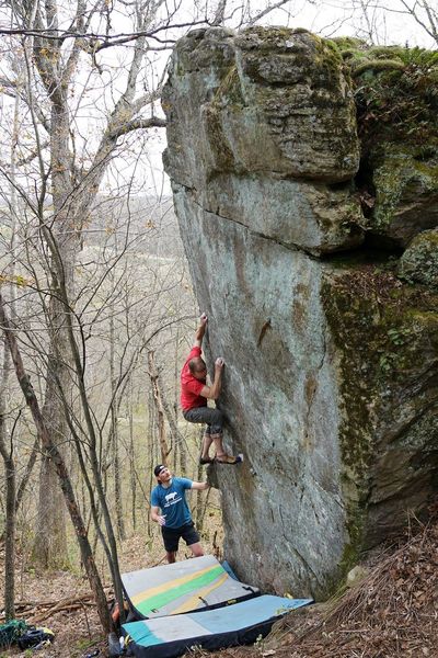 Nice shot of the line, Remo photo