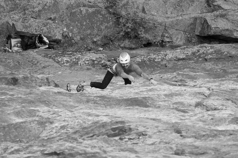 Rock Climb Fun with a Gun, Quebec