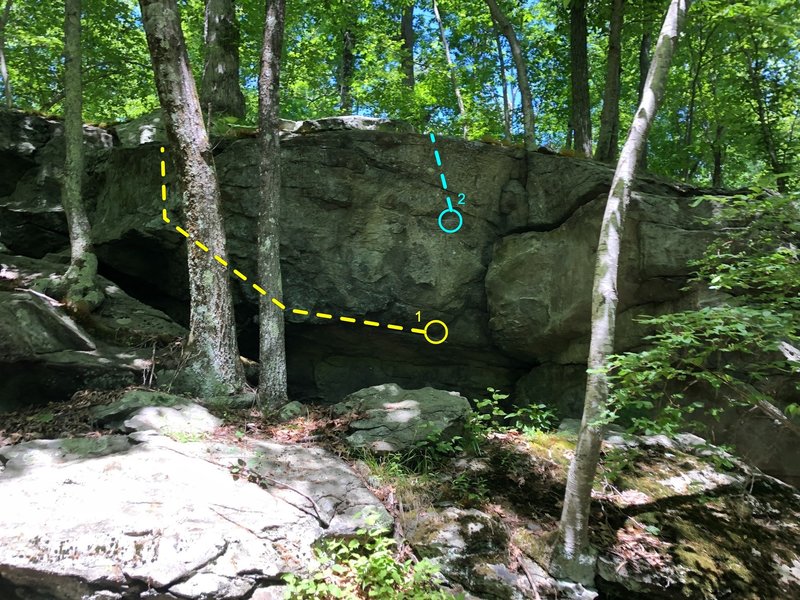Chromatic Ribbon from the trail